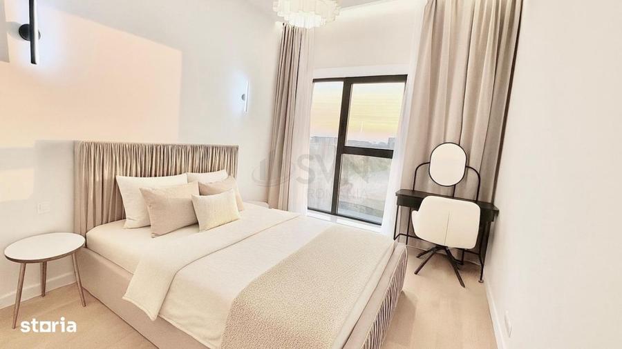 Apartament cu 3 camere decomandat, mobilat în Barbu Văcărescu