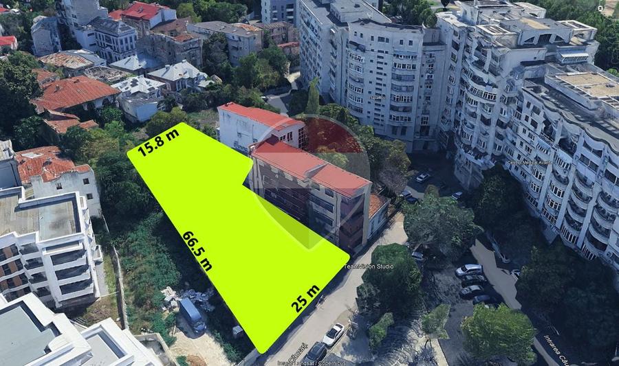 Teren Construcții intravilan de 1268 mp, în Unirii