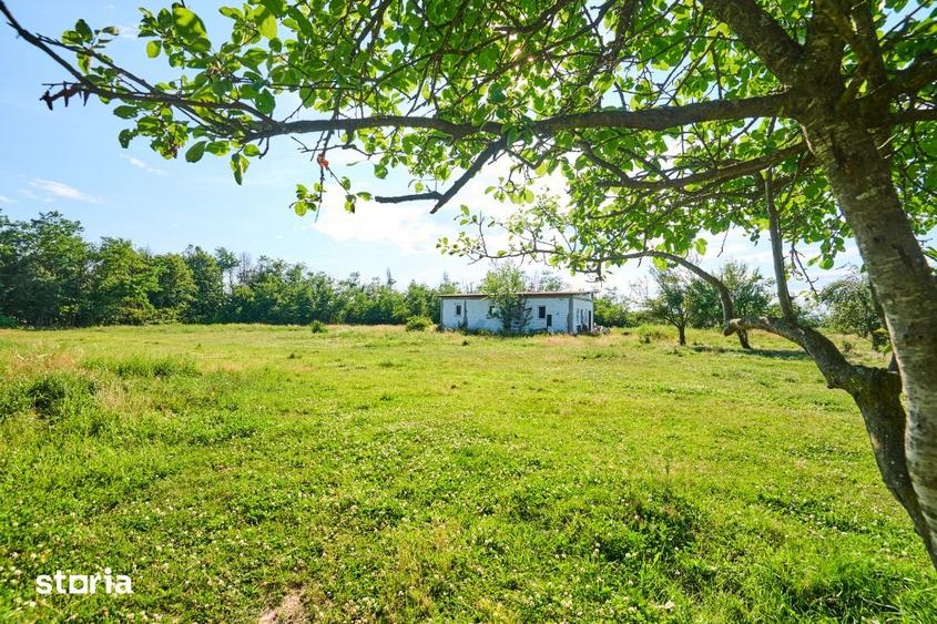 Casă cu 1 camere cu Teren 1100 Mp în Budeasa