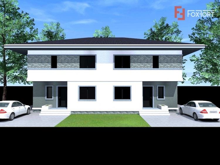Duplex cu 5 camere cu Canalizare în Giarmata-Vii