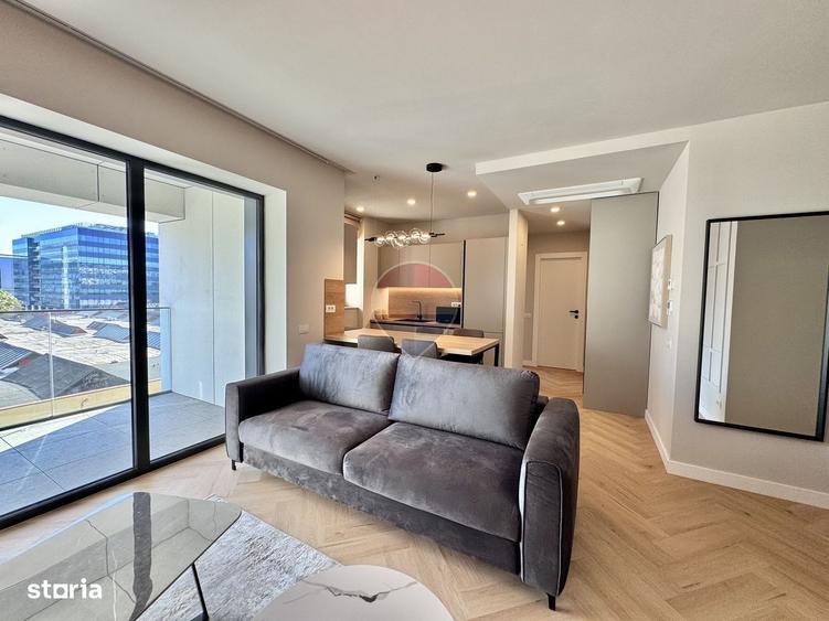 Apartament cu 2 camere, mobilat în Pipera