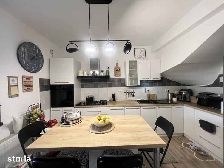 Duplex 4 camere, 105 mp utili, 300 mp, teren, mobilat - Chisoda - 11