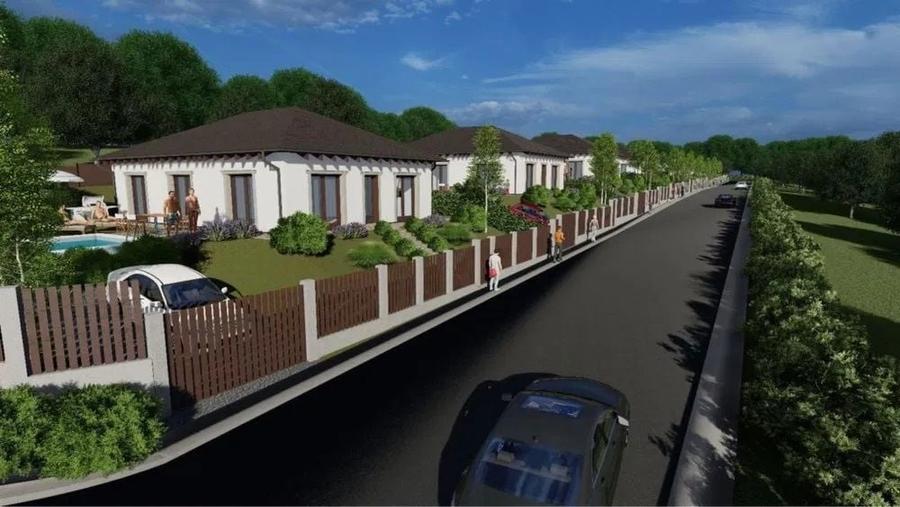 Casă cu 4 camere cu Teren 500 Mp în Unirii