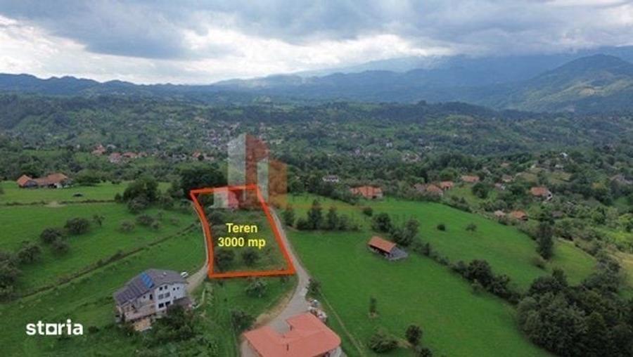 Teren intravilan 3.000 mp cu casa traditionala Bran, sat Poarta - 13