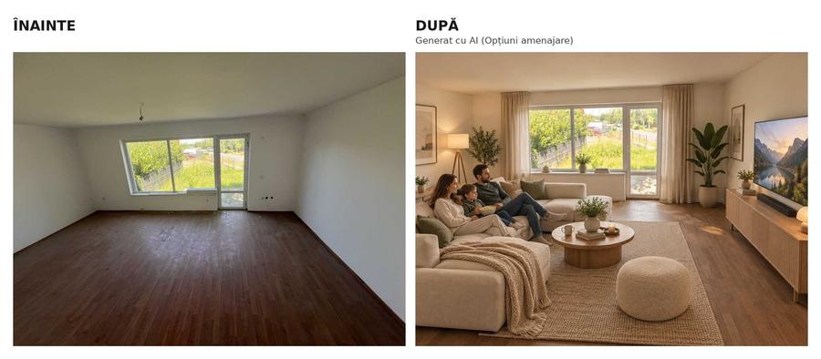 Casă cu 4 camere în Băneasa