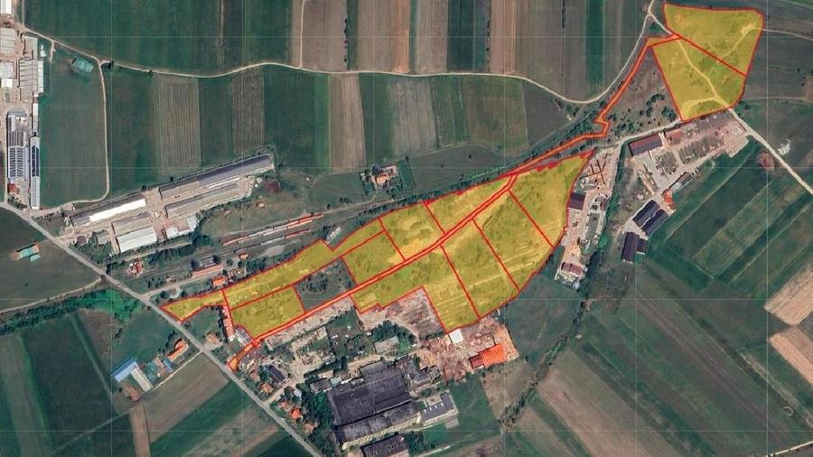 Teren Construcții intravilan de 100000 mp, în Central