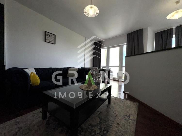 Apartament cu 2 camere semidecomandat, mobilat în Zorilor