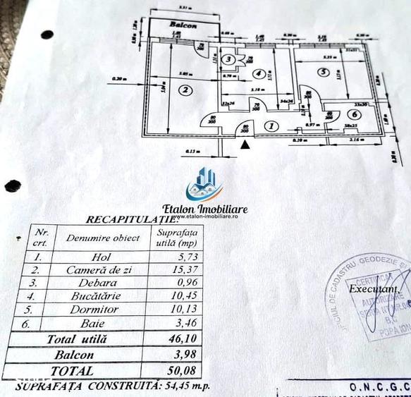 Apartament cu 2 camere decomandat în Precista