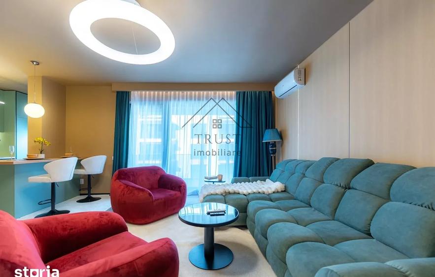 Apartament cu 2 camere, mobilat în Între Lacuri