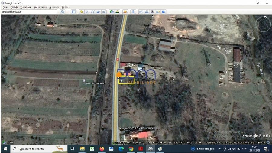 Teren Construcții intravilan de 1018 mp, în Central