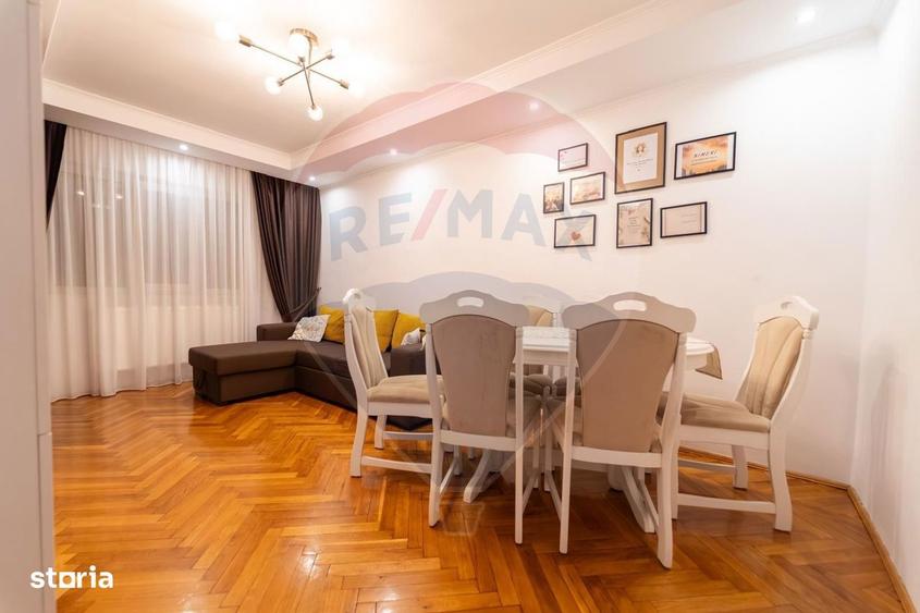 Apartament cu 3 camere, mobilat în Decebal