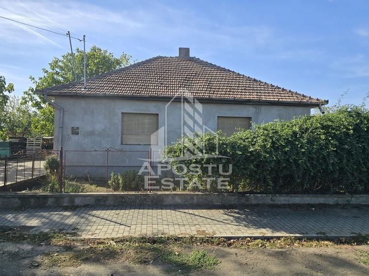 Casă individuală cu 3 camere cu Teren 1531 Mp în Sud
