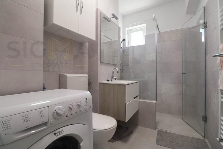 Apartament cu 3 camere decomandat, mobilat în Central
