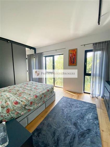 Apartament cu 2 camere semidecomandat, mobilat în Pipera