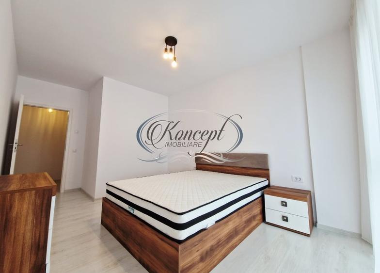 Apartament cu 2 camere semidecomandat, mobilat în Iris