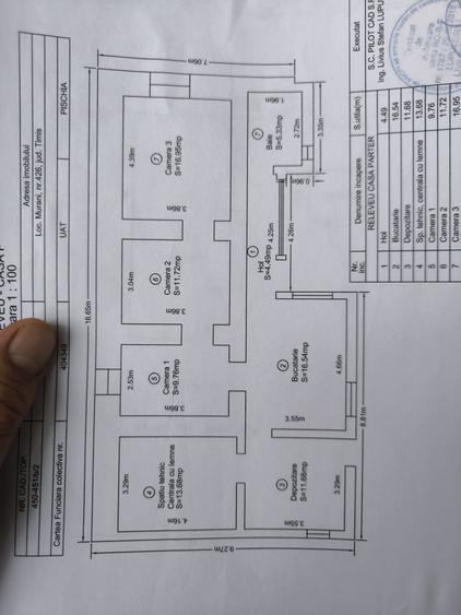 Casă cu 3 camere cu Teren 1000 Mp în Nuci