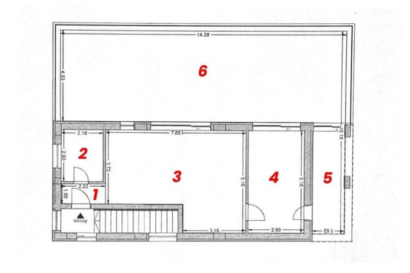 Apartament cu 2 camere semidecomandat în Făget
