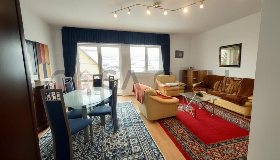 Apartament cu 3 camere semidecomandat, mobilat în Mănăștur