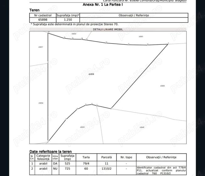 Casă cu 4 camere cu Teren 2650 Mp în Țârdenii Mari