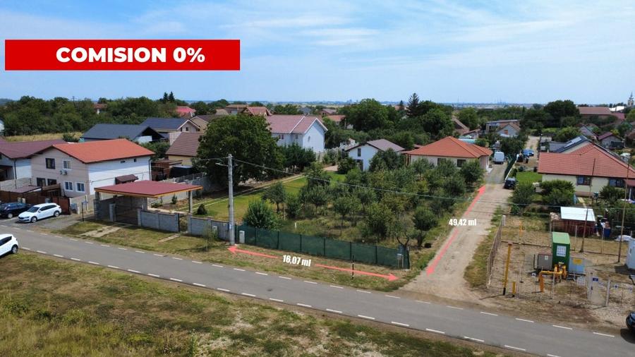 Teren Construcții intravilan de 800 mp, în Sânandrei