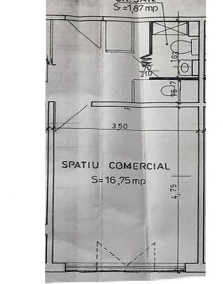 Spațiu comercial, de 31 mp, în Rogerius