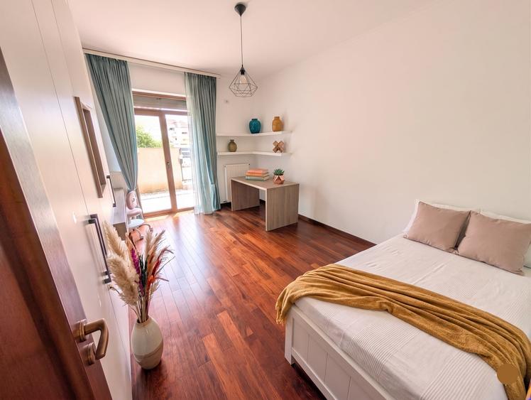 Apartament cu 3 camere, mobilat în Bucureștii Noi