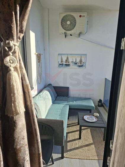 Apartament cu 2 camere decomandat, mobilat în Mamaia-Sat