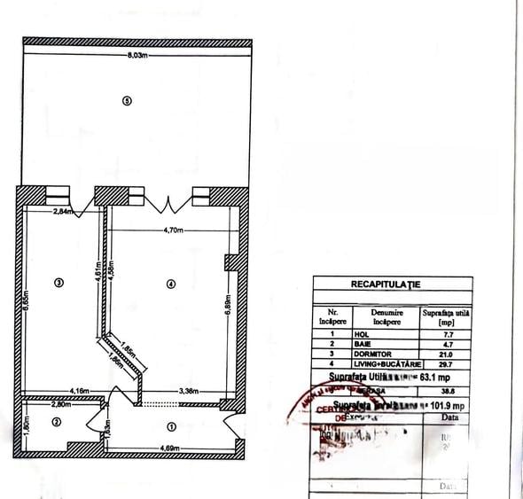 2 camere Herastrau | 102 mp de confort (terasa 39 mp) & parcare x2 - 6