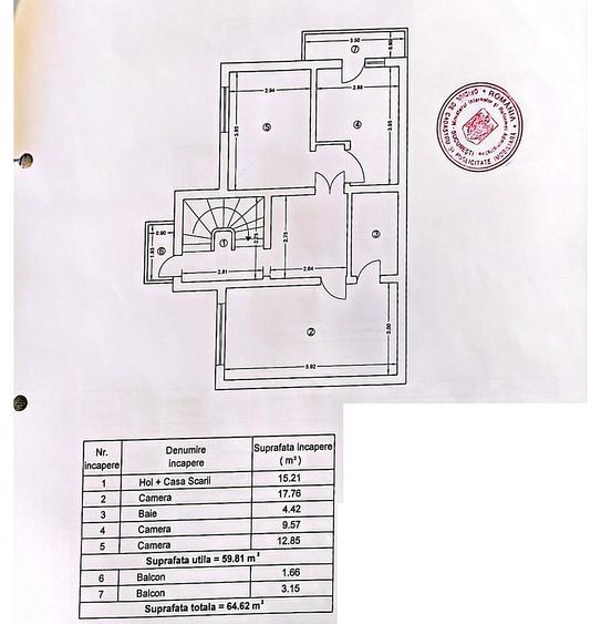 Duplex cu 7 camere cu Canalizare în Apusului