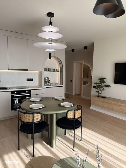 Apartament cu 3 camere, mobilat în Florești
