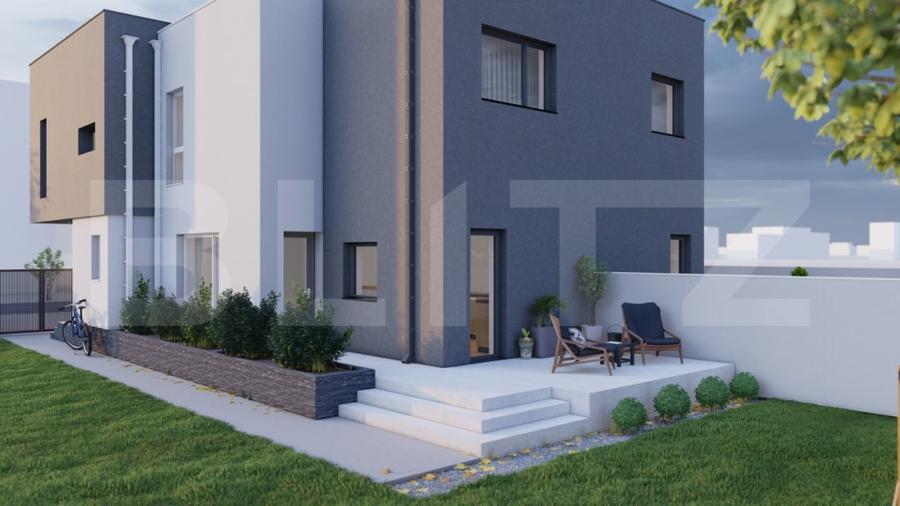 Duplex cu 4 camere cu Teren 280 Mp în Săcălaz