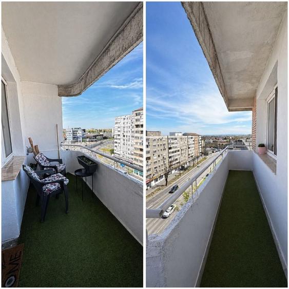 Apartament cu 3 camere semidecomandat în Central