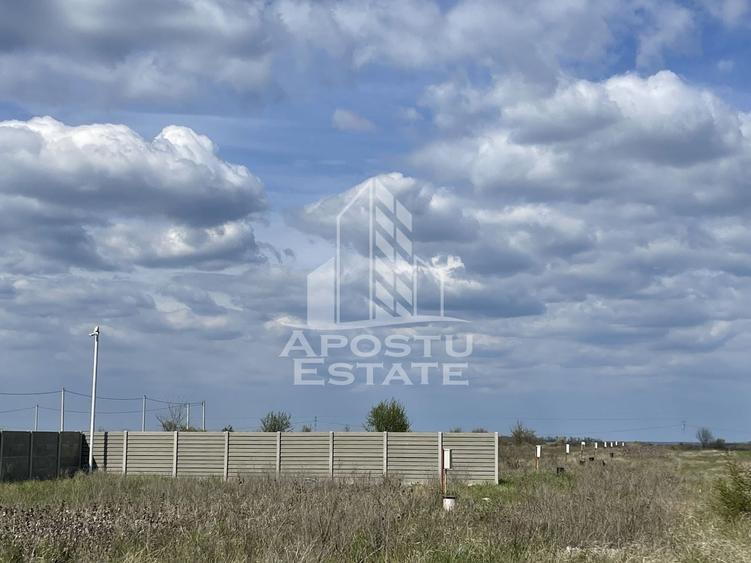 Parcele cu toate utilitatile,  617 si 670mp, PUZ NOU, Mosnita Noua - 1