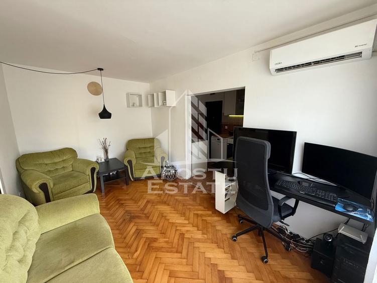 Apartament cu 2 camere nedecomandat, mobilat în Șagului