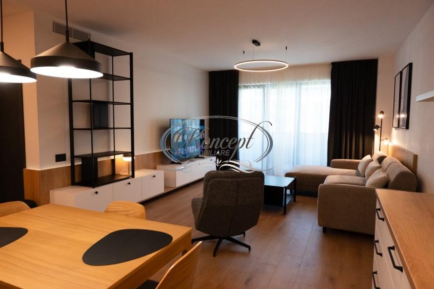 Apartament cu 2 camere semidecomandat, mobilat în Semicentral