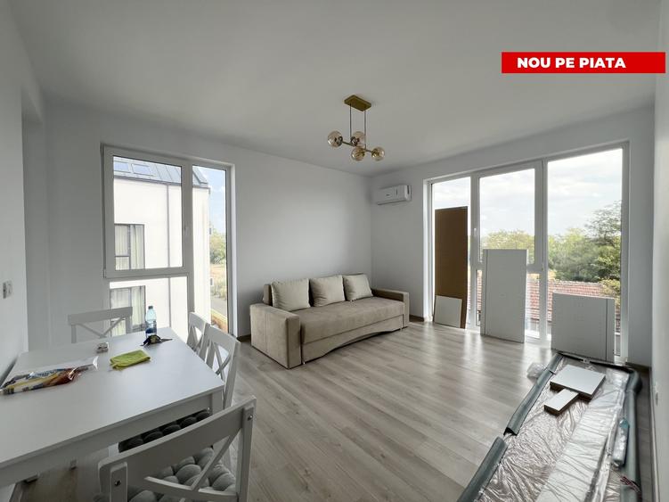 Apartament cu 2 camere decomandat, mobilat în Freidorf