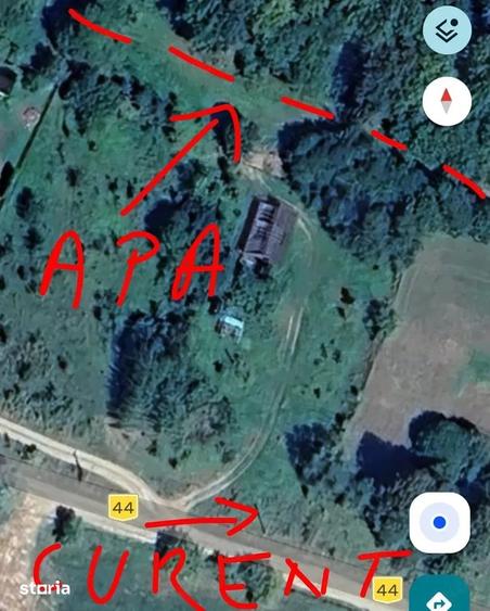 Teren de 3000 mp, în Voievodeasa