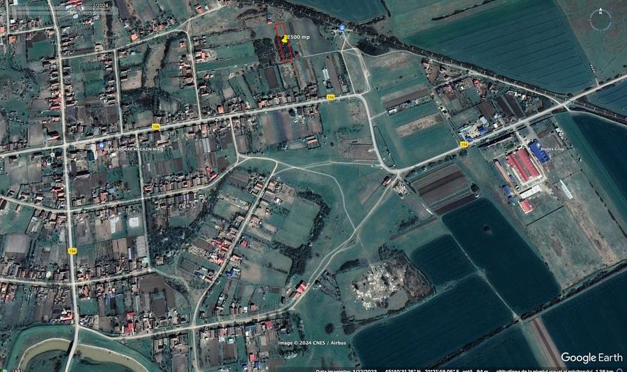 Teren agricol extravilan de 2500 mp, în Uliuc