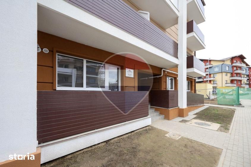 Apartament cu 2 camere semidecomandat în Sânpetru