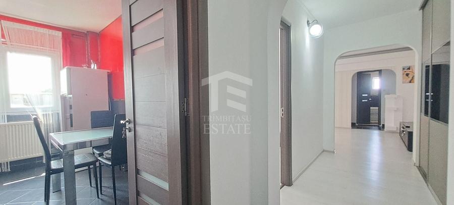 Apartament cu 3 camere semidecomandat, mobilat în Militari