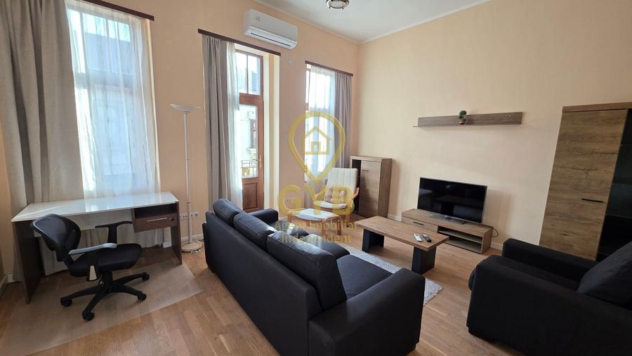 Apartament cu 2 camere decomandat, mobilat în Ultracentral