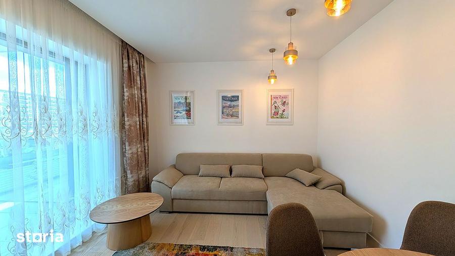 Apartament cu 2 camere decomandat în Pipera