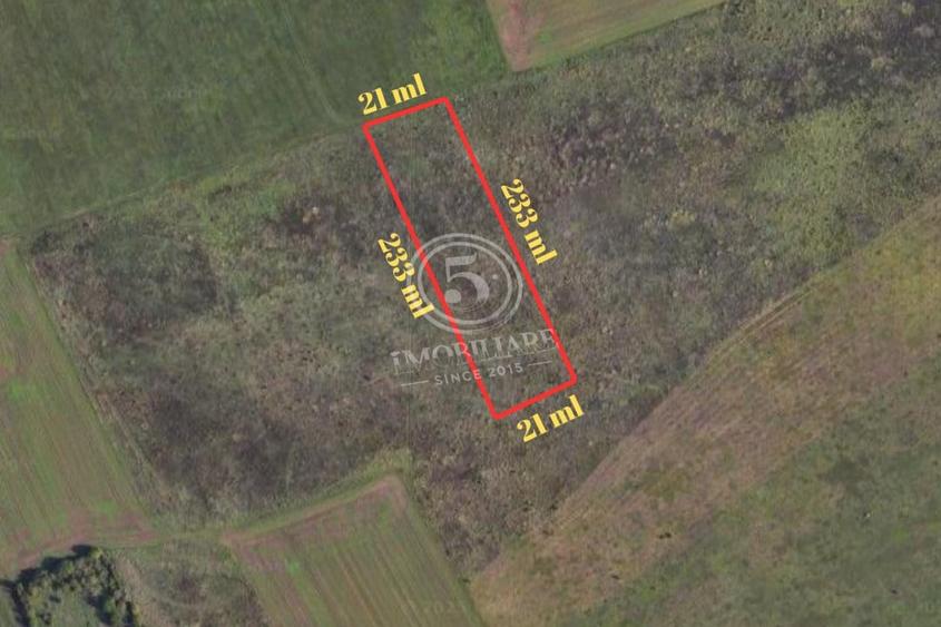 Teren Construcții intravilan de 5000 mp, în Vest