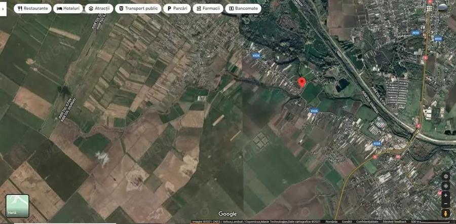 Teren de 3400 mp, în Dărăști-Vlașca