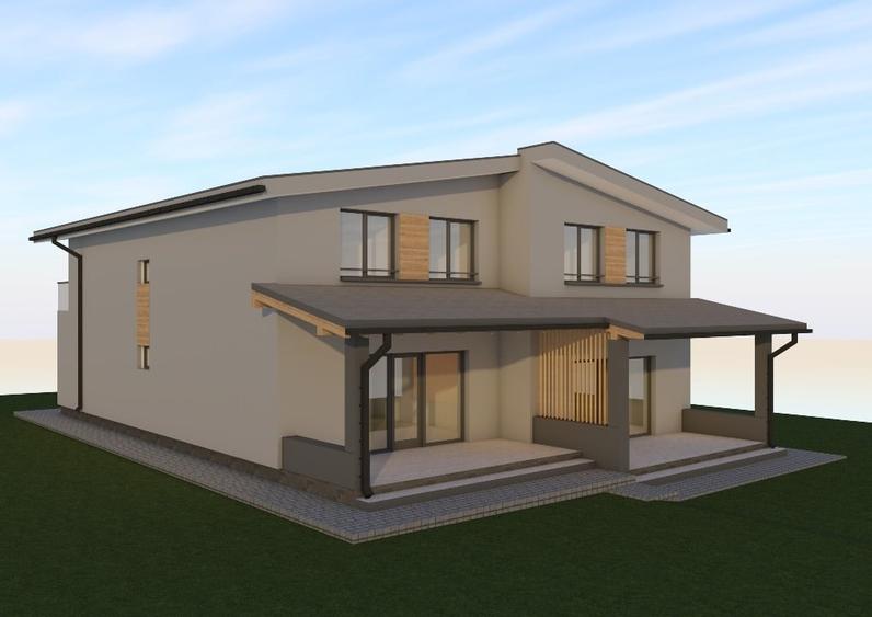 Duplex cu 3 camere cu Canalizare în Exterior Sud