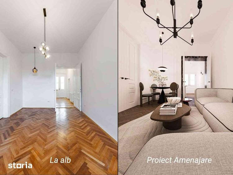 Apartament cu 3 camere decomandat în Elisabetin
