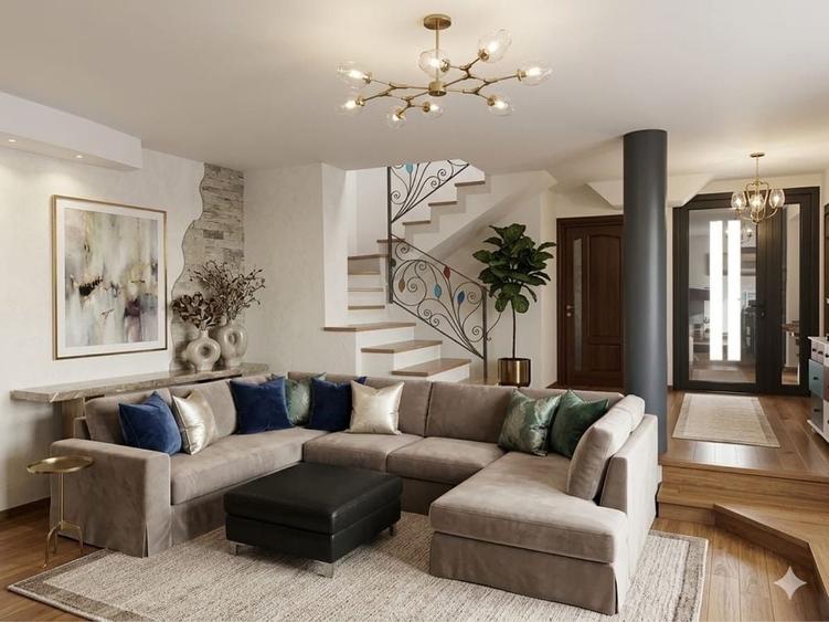 Casă cu 4 camere în Hemeiuș