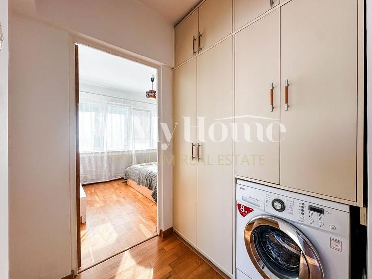 Apartament cu 3 camere semidecomandat, mobilat în Domenii