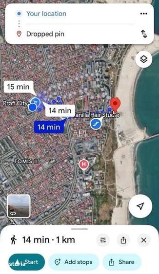 Apartament 2 camere de vanzare langa B-dul Mamaia