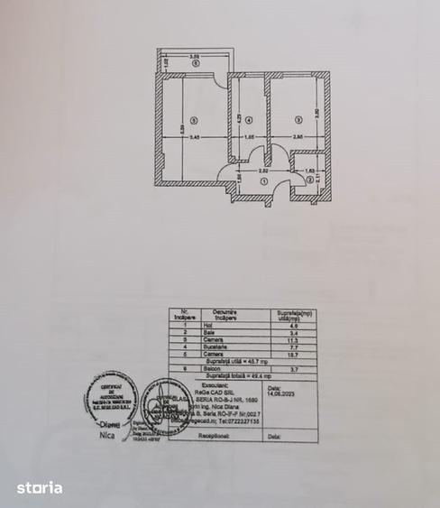 Apartament cu 2 camere decomandat în Theodor Pallady